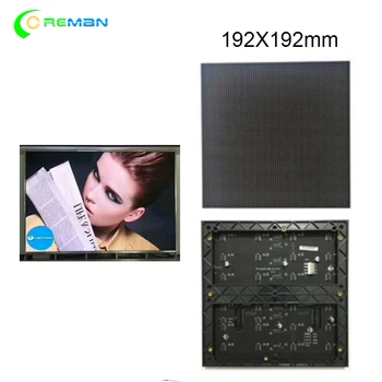 Внутренняя панель модуля светодиодного дисплея P3 полноцветная RGB 192x192 мм лучшая цена