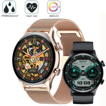 Флагманские умные часы для мужчин с 1,36-дюймовым экраном AMOLED 390 * 390, поддержка экрана 