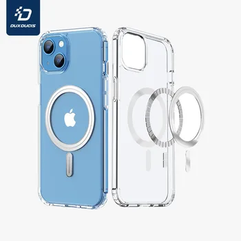 Магнитный Беспроводной Чехол DUX DUCIS Magsafe Для iPhone 14 Plus Bayer raw materials прозрачный Чехол из ТПУ Для iPhone14 Plus 6,7