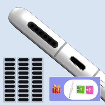 Универсальный динамик мобильного телефона Наклейка с пылезащитной сеткой для iPhone 13/12/14 Pro Max Samsung Xiaomi Набор для чистки защитного порта телефона