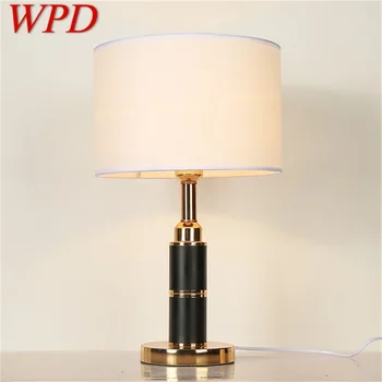 Настольные лампы WPD современного роскошного дизайна со светодиодной подсветкой для домашнего прикроватного столика