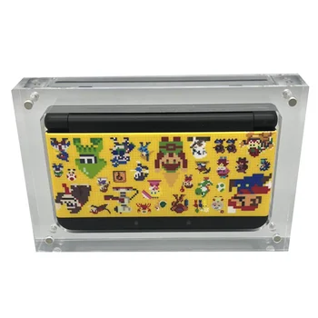 Акриловая защитная коробка для новой консоли Nintendo 3DS, Прозрачные коробки для сбора, Прозрачная витрина