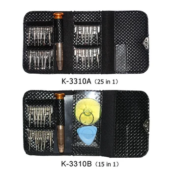 Прецизионные отвертки Kaisi Многофункциональный набор инструментов для ремонта iPhone, мобильного телефона, планшетного ПК, набор инструментов для открывания портативной сумки