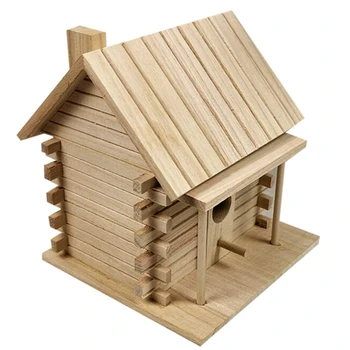 3X Птичий домик, настенное деревянное гнездо, Домик для гнезда Dox, Птичий домик, Птичий ящик, Деревянная коробка, клетка, украшение сада
