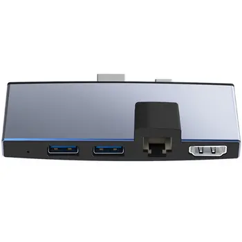 USB Microsoft HUB для Microsoft Surface Pro 4/5/6 Расширение Ethernet док-станция RJ45 Адаптер 4K
