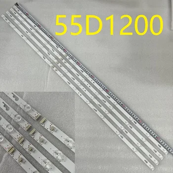 Светодиодные Полосы Подсветки 12LED Для Hitachi 55R82 55E31 L55M5-AD 55D1200 TH-55FS435Q Manta 55LUS79T Matz KM0255UHD-S3 55HR332M12A0 V2