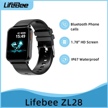 LIFEBEE ZL28 Смарт-Часы Bluetooth 1,78 