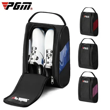 PGM Портативная сумка для обуви для мини-гольфа, нейлоновые сумки-переноски, держатель для мяча для гольфа, легкая дышащая сумка, сумка для футболки, спортивные аксессуары
