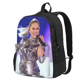Helene-Школьная сумка с синим освещением, рюкзак большой емкости, ноутбук 15 дюймов, красивый коллаж, улыбка, Helene Glamour, Helene Fashion
