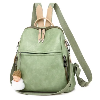 TPJB Ретро Рюкзак из искусственной кожи, кошелек, женский дорожный рюкзак большой емкости, школьная сумка для подростков, женский рюкзак, сумки-Болсасы