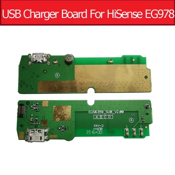 Оригинальная плата зарядного устройства для микрофона и USB-разъема для HiSense EG978 Micro USB с разъемом для зарядки EGS6359_SUB_V2.0