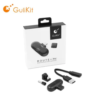 Приемник или передатчик GuliKit Route + Pro GB1 PRO с беспроводным аудио-USB-приемником Bluetooch для PS5 Nintendo Switch