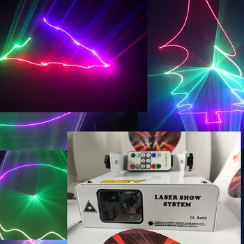 500 МВт Вечерние Лазерные Фонари Dj Лазерный Проектор Rgb Mini Stage Disco Light С Управлением Звуком/Dmx Control Бесплатная Доставка В 27 Стран