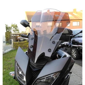 Мотоцикл с двойным пузырьковым лобовым стеклом на 2015 2016 2017 Yamaha FJ 09 FJ09 MT09 MT-09 Tracer 900 Дымчатый Черный