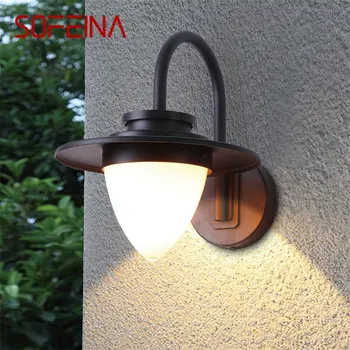 · Уличный настенный светильник SOFEINA Классические бра Свет Водонепроницаемый IP65 Домашний светодиодный для виллы на крыльце