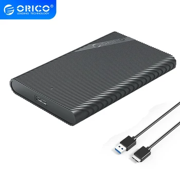 ORICO 2521U3 2,5-Дюймовый Жесткий Диск SSD с интерфейсом SATA к USB 3,0 емкостью 2,5 ТБ, Коробка Для жесткого диска объемом 2,4 ТБ, Внешний Корпус жесткого Диска Samsung Seagate SSD