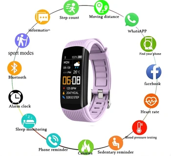 2022 Новые смарт-часы Мужские Женские Смарт-часы Электроника Смарт-часы Фитнес-трекер Новые Модные Смарт-часы C5S для Android IOS