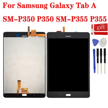 Для Samsung Galaxy Tab A SM-P350 P350 SM-P355 P355 ЖК-Дисплей Экран Дисплея Матрица Панель Модуль Сенсорный Экран Планшета Сенсор В Сборе