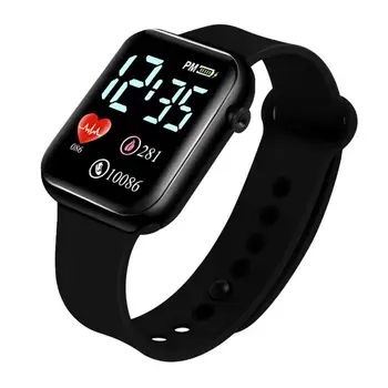 Смарт-часы для IOS Android Для мужчин и женщин, фитнес-часы с Bluetooth, пульсометр, кровяное давление, детские часы с беспроводной зарядкой