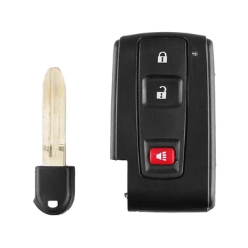 3 кнопки Smart Remote Car Key Shell Case для Toyota Prius 2004 2005 2006 2007 2008 2009 Corolla Verso Camry Key