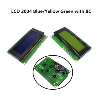 LCD2004 I2C 2004 20x4 2004A Синий/Зеленый Экран SPLC780D AIP31066 Символьный ЖК-модуль Адаптера последовательного интерфейса IIC