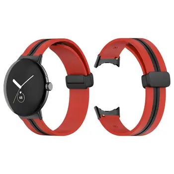 Водонепроницаемый силиконовый ремешок для спортивных смарт-часов Google Pixel Watch, браслет, аксессуары для ремня для Pixel Watch Active Band