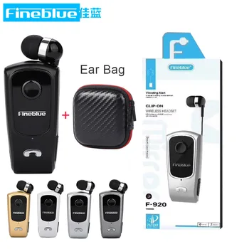 Fineblue F920 Беспроводные наушники Bluetooth Бизнес-Гарнитура Уши в Lotus Wire Clip Наушники Спортивные Наушники Выдвижные Наушники