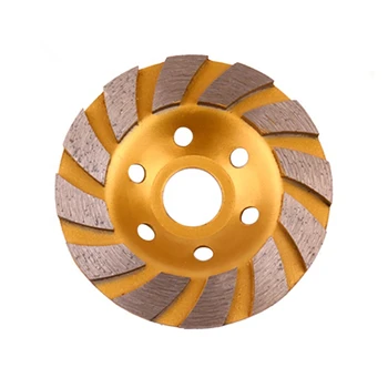 Алмазный шлифовальный диск диаметром 9шт диаметром 3 дюйма с непрерывным ободом, турбо-ряд алмазных сегментов для шлифовального круга для пола, каменная плита,