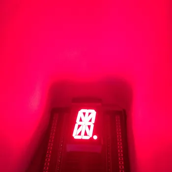 10шт Светодиодных Дисплеев 16Segment Affichage RED LED Tube Cube 0,8 