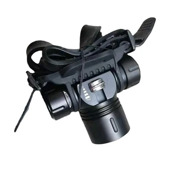 Перезаряжаемый головной фонарь для дайвинга, водонепроницаемый Перезаряжаемый головной фонарь для рыбалки, альпинистский фонарь XR-Hot