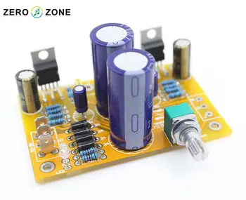 Плата двухканального усилителя мощности GZLOZONE Classic LM1875T / TDA2030A