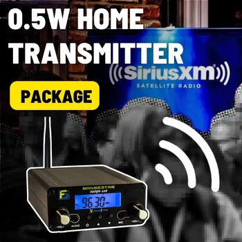 FM-передатчик мощностью 0,5 Вт со встроенной антенной Идеально подходит для вещания и беспроводной связи fm-передатчик для домашнего радио