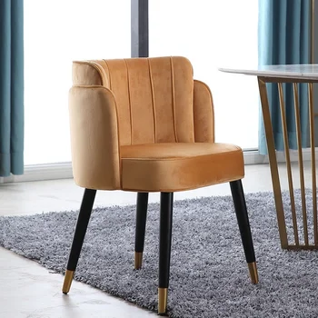 Кресло Современный Дизайн Кресло для Медитации Роскошное Офисное кресло с мягкой обивкой Металлическая мебель Скандинавские Минималистичные Шезлонги Мебель для дома