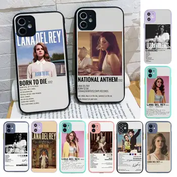 Чехол для телефона Lana Del Rey Lust for Life для iPhone X XR XS 7 8 Plus 11 12 13 pro MAX 13mini Полупрозрачный матовый чехол