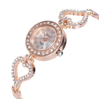 Женские индивидуальные кварцевые часы из сплава, женские роскошные часы с бриллиантами, женские часы Relogio Feminino часы женские наручные