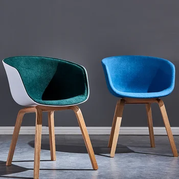Скандинавский дизайнер, современный минималистичный обеденный стул для отдыха, домашних переговоров, приема гостей, стул со спинкой, Табурет