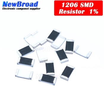 100ШТ 1206 SMD резистор 1% 2 Ом чип-резистор 0,25 Вт 1/4 Вт 2R