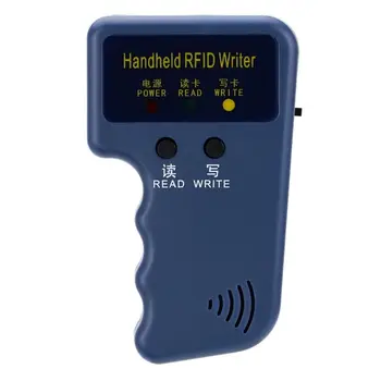 Портативный портативный 125 кГц EM4100 RFID IC HID Устройство записи карт/Копировальный аппарат Дубликатор Программатор Считыватель