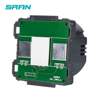 Функциональный модуль сенсорного переключателя SRAN 52* 52 со стеклянными аксессуарами подходит для комбинации сенсорного переключателя 86*86 британского стандарта 146 размеров