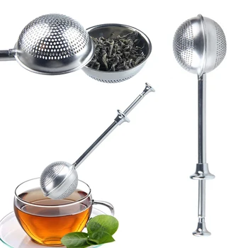 Сито для заварки чая из нержавеющей стали, инструменты для пакетиков со специями, Заварочный чайник для заварки чая, шариковый фильтр для чая, металлический диффузор для заваривания чая в пакетиках
