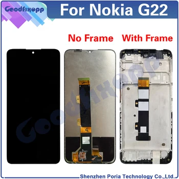 Для Nokia G22 ЖК-дисплей с сенсорным экраном, дигитайзер в сборе, замена запасных частей