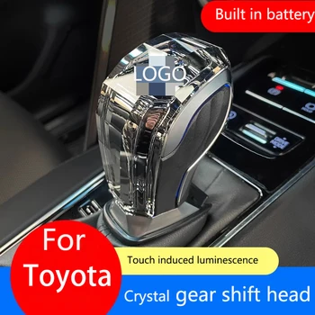 Новая головка автоматической коробки передач с кристаллами LED подходит для Toyota Camry 2006-2023 All series universal