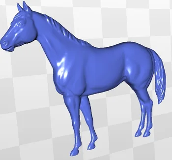 рельефная модель horse_7 3d artcam для ЧПУ в формате файла STL