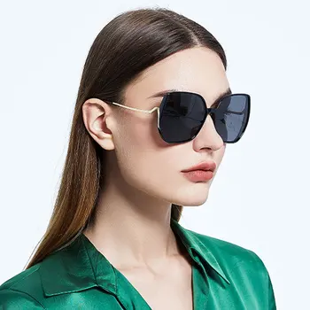 Женские брендовые дизайнерские поляризованные солнцезащитные очки в оправе бабочки Летние Градиентные линзы Летние солнцезащитные очки для улицы с защитой от ультрафиолета
