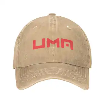 UMA Джинсовая кепка с логотипом высшего качества, Бейсболка, Вязаная шапка