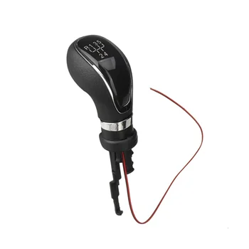 5-ступенчатая ручка переключения передач, кожаная ручка переключения передач со светодиодной подсветкой для Excelle GT/OPEL 09-14