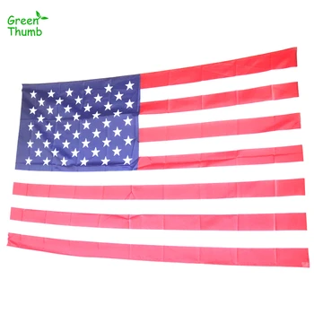 1 шт. американский флаг с зеленым пальцем 150 * 90 см из высококачественного полиэстера, флаг США для памятного украшения