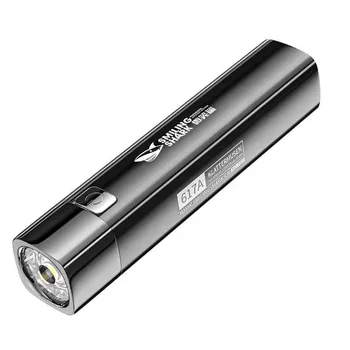 Супер яркий светодиодный фонарик с USB-аккумулятором 18650, светодиодный фонарик для ночной езды, кемпинга, охоты и внутренней вспышки