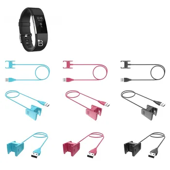 55 см/100 см fitbit charge2 Замена USB-Зарядного Устройства Кабель Шнур для Fitbit Charge 2 Браслет Док-Станция Адаптер 100шт