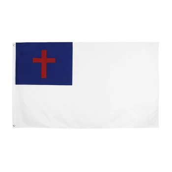 90x150 см Христианский флаг Церкви Иисуса Бога Христа